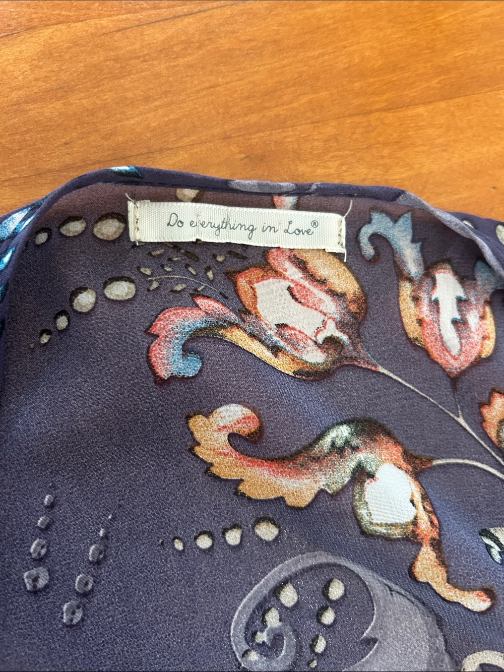 Floral Sheer Kimono (sold at Anthropologie) One Size - Picture 5 of 12